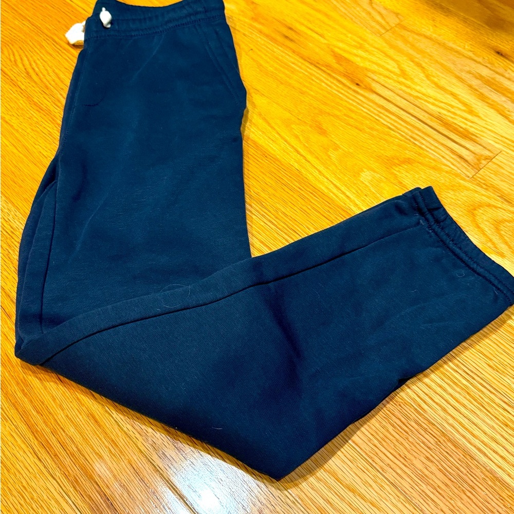 NWOT. Old Navy girls stretch sweatpants, blue, size L (10-12).